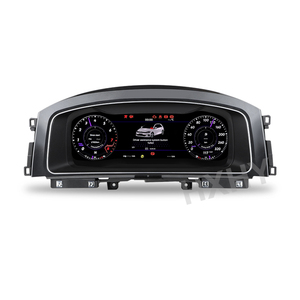 HXHY dernière voiture d'origine LCD cluster numérique cockpit virtuel compteur de vitesse tableau de bord pour VW Golf <span class=keywords><strong>7</strong></span> R Golf7 2012-2020 tableau de bord - Product Image 1