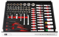 RTTOOL Chariot à outils professionnel personnalisable avec support OEM, 298 pièces, 7 tiroirs, nouvelle conception, arrivée, ensemble complet d'outils