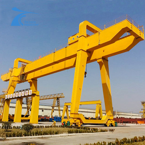 Đường sắ<span class=keywords><strong>t</strong></span> gắn đôi dầm 50 <span class=keywords><strong>t</strong></span>ấn cổng container giàn cần cẩu giá - Product Image 4