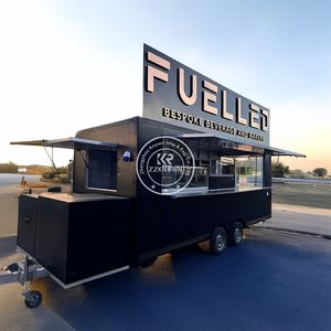 2025 Convenient Fast Street Food Cart Breakfast Warmer Hot Dog Food Trailer Food Truck for Sale - Product Image 3