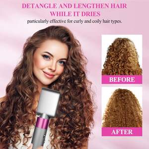 Accesorio de boquilla de <span class=keywords><strong>peine</strong></span> de dientes anchos Rose para <span class=keywords><strong>Dyson</strong></span> Airwrap, <span class=keywords><strong>secador</strong></span> preestilizador - Product Image 4