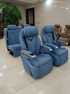 Asiento de Cuero Eléctrico VIP de Lujo para Van Sprinter Vito V250 Metris, para Tuning de MPV, Limusina, Van, Minibús, Autocaravana, Camper, 2 Piezas - Product Image 2