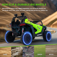 Meilleur prix, voiture électrique pour enfants 12V, UTV 2 places, fonctionne sur batterie, MP3, télécommande, voiture jouet amusante pour enfants, 4 roues motrices