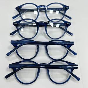 Montures de lunettes en acétate pour filles rondes à la mode rétro Montures de lunettes optiques <span class=keywords><strong>Correction</strong></span> de la vision Vente en gros mixte - Product Image 4