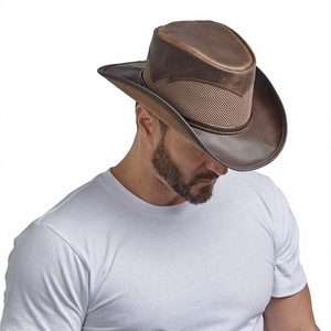 Chapeau Fedora en Coton Marron GENERSA SPORTS, Unisexe, à Large Bord, pour Tenue Décontractée en Extérieur, Taille Adulte 50-52cm, Printemps Été Automne - Product Image 5
