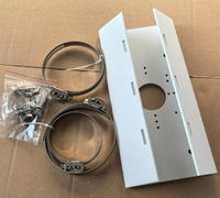 Support de montage vertical pour caméra de sécurité DS-1275ZJ avec anneau en SUS304 pour diamètre 67-127 mm