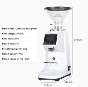 Molinillo de Café Eléctrico con Velocidad Ajustable, Molinillo de Granos de Café, Molinillo para Espresso - Product Image 2