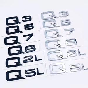 Adesivo per Auto Serie Q <span class=keywords><strong>Audi</strong></span>, Etichetta Posteriore per Bagagliaio Q2 Q3 Q5 Q7, Adesivo con Scritta e Numero di Cilindrata - Product Image 4