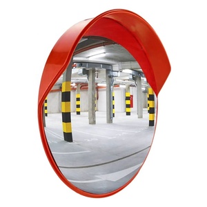 Espejo Retrovisor Convexo Ajustable de Acrílico Plateado 360° Hecho a Medida para Punto Ciego de Coche, Colocación Derecha, Seguridad Vial, Ecológico - Product Image 5