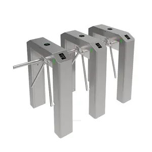 Ankuai kiểm soát truy cập an ninh tham dự nhận dạng khuôn mặt Tripod turnstile cổng cho xây dựng