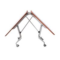 Table de bureau pliable extensible ergonomique moderne de conception nouvelle, bureau de formation modulaire pour réunions