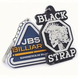 Customizable Soft PVC Keychains for Personal & Business 2D & 3D Logo Personalized Promotional Carabiners - Product Image 5