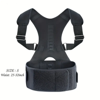Sangle correctrice de posture élastique en néoprène réglable pour hommes et femmes