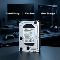 Disque SATA 3.5 1001FALS 1 To Noir pour Stockage PC Gaming Grade A d'Origine Testé 100% en Bon État 7200 tr/min