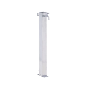 <span class=keywords><strong>Colonne</strong></span> de douche extérieure moderne Hydrorelax carrée en acier inoxydable finition chromée pour <span class=keywords><strong>jardin</strong></span>, piscine, cour arrière, <span class=keywords><strong>robinet</strong></span> de bain - Product Image 5