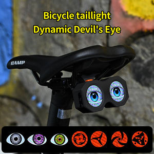 Feu arrière Devil's Eye Animation personnalisée feu arrière de vélo VTT vélo de route équipement d'équitation lumière de conduite - Product Image 3