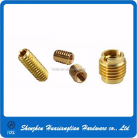 Attaches de précision M3-M8 tête à six pans creux Style ovale en laiton sans tête Screw-M4 M5 M6