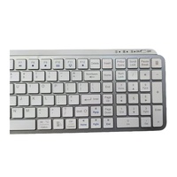 Clavier sans fil rechargeable double mode de haute qualité, ergonomique, pour bureau et jeux, compatible multi-appareils, fourni par l'usine