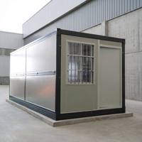 Casa Prefabricada de Construcción Rápida, Casa Contenedor Modular Plegable de 20 pies/40 pies, Casa Contenedor Pequeña y Plegable para Camping, Oficina en Casa