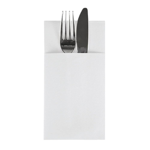 40 * 40厘米气流餐巾刀和叉口客人毛巾印刷餐巾纸一次性 - Product Image 3