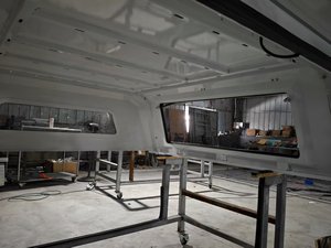 Carcasa de aluminio a medida para camioneta con ventana corrediza, resistente a la oxidación, para <span class=keywords><strong>Honda</strong></span> Ridgeline - Product Image 6