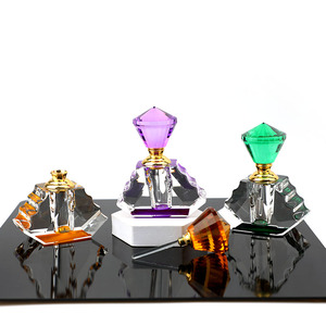 Botella de cristal para Perfume, frasco de cristal personalizado con caja, Emtpy, 12ml - Product Image 5