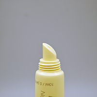 D19mm PE Tête Baume À Lèvres Tube Estampage À Chaud Personnalisé Brillant À Lèvres Tubes Squeeze Cosmétiques Emballage