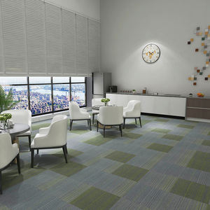 Alfombra de Oficina Económica, Removible, Gruesa, Comercial, Moderna, con Diseño de Rompecabezas, de Nailon, con Base de PVC, 50*50 cm - Product Image 2