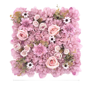Fake Rose Artificial Flower <b>Wall</b> For Wedding Indoor & Outdoor Scene Layout Background <b>Wall</b> <b>Decor</b> Floral Materials - Product Image 5
