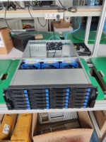 4u 24bays 6G expander backplane server rackmount case cloud storage nas hotswap server chassis