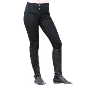 Nuevos pantalones de equitación de cintura alta para mujer, ropa ecuestre elástica completa, fabricación personalizada, venta al por mayor, pantalones a granel - Product Image 3