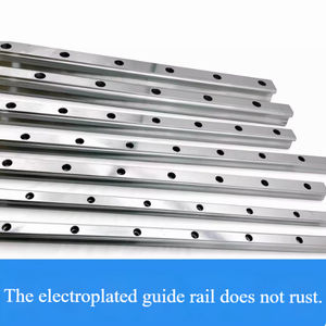Guide linéaire plaqué résistant à la corrosion pour salles humides/propres, rail électrogalvanisé de 15 à 45 mm de largeur - Product Image 5