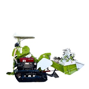 Cosechadora de Arroz 4LZ-1.0P de 25Hp Montada sobre Orugas, Cosechadora de Granos de Alta Productividad - Product Image 4