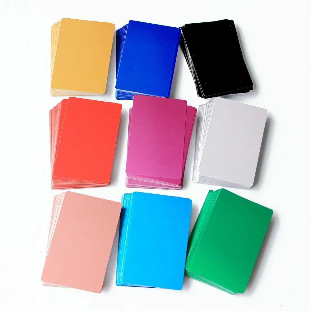 Various High quality Metal Aluminium Card Blank in Full Blank Metal Card