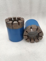 Broca de perforación de pozos de agua con botón tricónico de diamante impregnado, proveedor Gold de Longyear