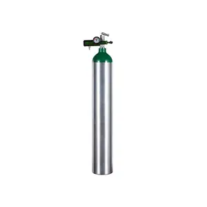 Hospital Use High Quality Medical Oxygen Cylinder Aluminum Oxygen Cylinder Dot 1L-20L Tank Gas Cylinder