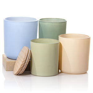 Vela de Soja Natural Pura en Oferta, Velas Aromáticas de Vidrio con Tapa de Bambú y Caja para Velas - Product Image 3