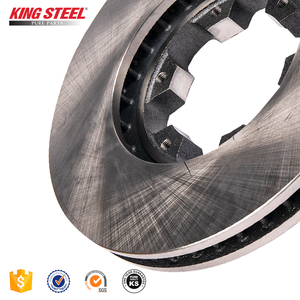 จานเบรคหน้า KINGSTEEL OEM 40206-VW600 40206-VW601 40206-3XA0A สำหรับ URVAN E25 NV350 YD25 ZD30 KA24 - Product Image 5