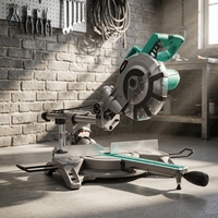 Scie à onglet coulissante en bois 1500W 210MM, outil électrique de coupe, machine à découper, scie à onglet composée coulissante 210mm