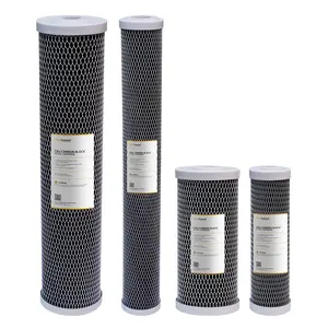 20 Inch 4.5 Inch Active Carbon Filter Cartridge Pressure Vessel Osmosis Precision Water Filter System
