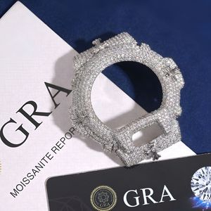Colección de Accesorios para Relojes Hip Hop: Bisel de Moissanita VVS D Color con Certificación GRA y Prueba de Diamante, Bisel de Joyas de Moissanita Iced - Product Image 6