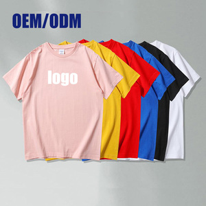 T-shirts en coton 100% col rond OEM/ODM, impression personnalisée, t-shirts homme, vente en gros, t-shirts unis et vierges pour hommes - Product Image 3