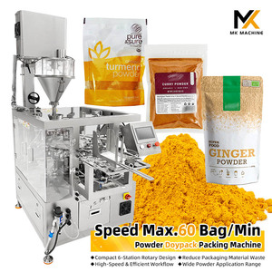 Máquina Automática para Envasar Especias en Bolsas Preformadas, como Jengibre Seco, Cúrcuma y Curry - Product Image 1