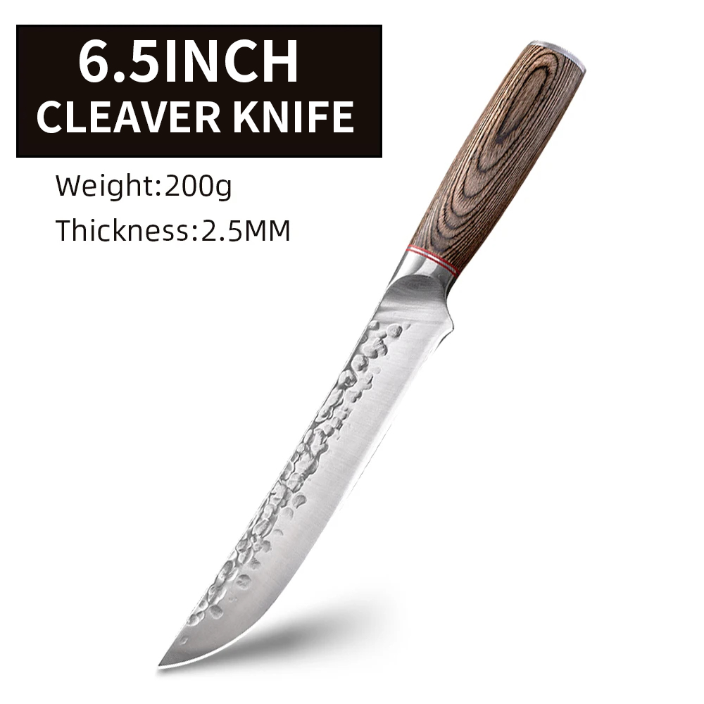 Couteau de couperet de 6,5 pouces