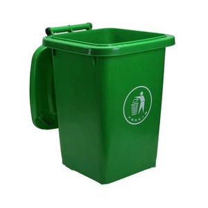 ถังขยะกลางแจ้ง 30 ลิตร 50 ลิตร HDPE ทรงสี่เหลี่ยมหนาพิเศษ สำหรับใช้กลางแจ้ง - Product Image 4