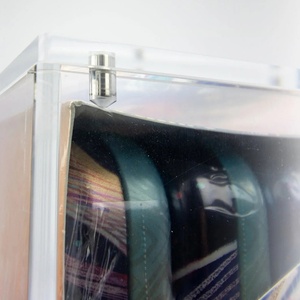 Nouveauté : Boîte de présentation en acrylique à 10 compartiments avec couvercle magnétique robuste pour l'affichage - Product Image 2