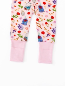 Miozing 2026 Romper Bayi Premium Bermotif Mawar Terbaru Semua Musim 180gsm Bahan Bambu Lembut Ritsleting Ganda Bernapas Grosir Pakaian Bayi - Product Image 6