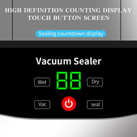 Machine de mise sous vide automatique sans fil portable rechargeable pour aliments secs et humides