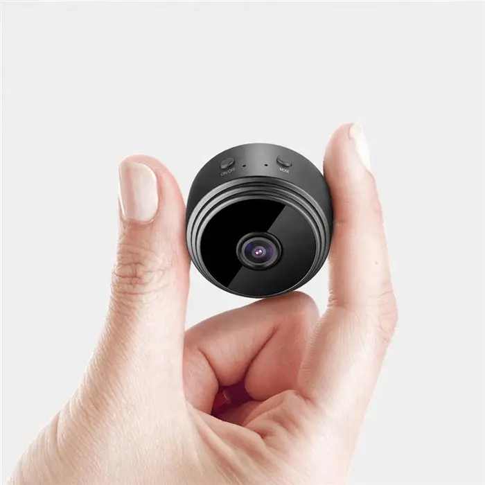 Amazon Hot Selling Magnetic Clip Wireless Smartphone App HD 1080P Micro WIFI Mini Camera