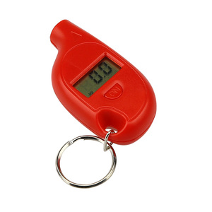 Mini medidor <span class=keywords><strong>digital</strong></span> de pressão de pneus de bolso 100psi com chaveiro medidor de pressão de ar portátil de plástico - Product Image 3